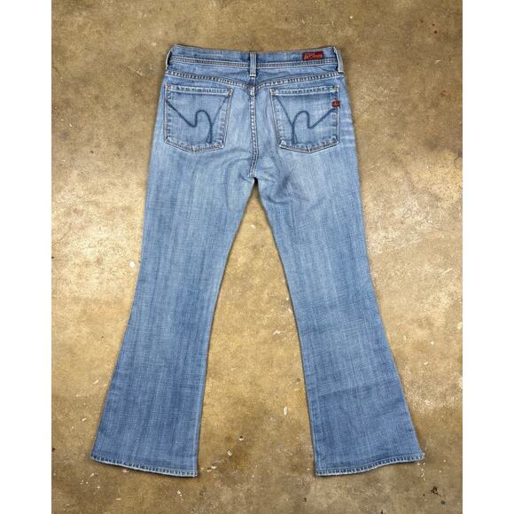 Citizens of Humanity Ingrid 002 Flare‎ Jeans Women’s 27 Made in USA Light Wash - Picture 2 of 13